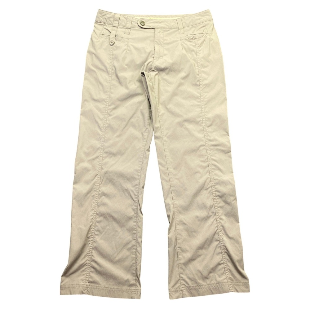 Royal Robbins Womens Khaki Nylon Spandex Hiking Pants Size 10 Short ROYCL-S37
